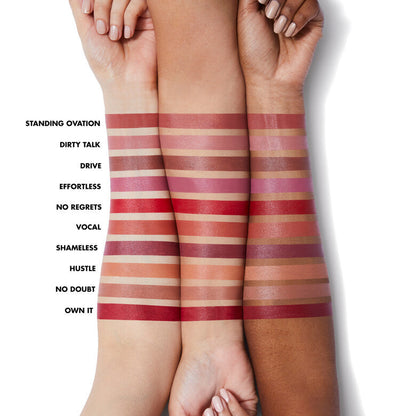 Long-Lasting Satin Lipstick for Smooth Finish